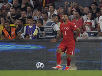 Zeki Celik of Turkey  during the UEFA Nations League 2024/25 League B Group B4 match between Turkiye and Iceland at Gürsel Aksel Stadium on...