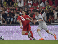 Ismail Yuksek of Turkey  during the UEFA Nations League 2024/25 League B Group B4 match between Turkiye and Iceland at Gürsel Aksel Stadium...