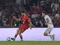 Ismail Yuksek of Turkey  during the UEFA Nations League 2024/25 League B Group B4 match between Turkiye and Iceland at Gürsel Aksel Stadium...