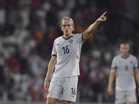 Stefan Teitur Thordarson of Iceland   during the UEFA Nations League 2024/25 League B Group B4 match between Turkiye and Iceland at Gürsel A...