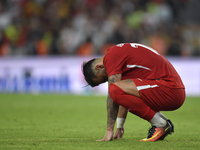 Abdulkerim Bardakci of Turkey  during the UEFA Nations League 2024/25 League B Group B4 match between Turkiye and Iceland at Gürsel Aksel St...