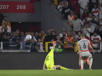 Kerem Akturkoglu of Turkey scores his side second goal  during the UEFA Nations League 2024/25 League B Group B4 match between Turkiye and I...