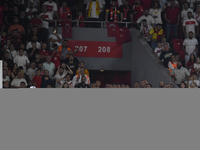 Kerem Akturkoglu of Turkey scores his side second goal  during the UEFA Nations League 2024/25 League B Group B4 match between Turkiye and I...