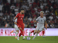 Okay Yokuslu of Turkey  during the UEFA Nations League 2024/25 League B Group B4 match between Turkiye and Iceland at Gürsel Aksel Stadium o...