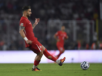 Abdulkerim Bardakci of Turkey  during the UEFA Nations League 2024/25 League B Group B4 match between Turkiye and Iceland at Gürsel Aksel St...