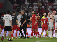 Iceland's coach Age Hareide  during the UEFA Nations League 2024/25 League B Group B4 match between Turkiye and Iceland at Gürsel Aksel Stad...