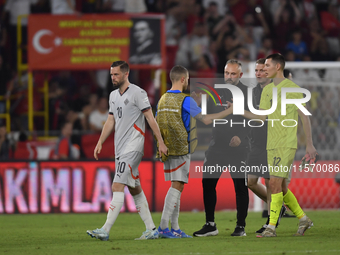 Gylfi Sigurdsson of Iceland   during the UEFA Nations League 2024/25 League B Group B4 match between Turkiye and Iceland at Gürsel Aksel Sta...