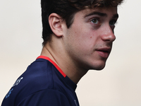 Franco Colapinto of Williams before first practice ahead of the Formula 1 Grand Prix of Azerbaijan at Baku City Circuit in Baku, Azerbaijan...