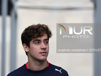 Franco Colapinto of Williams before first practice ahead of the Formula 1 Grand Prix of Azerbaijan at Baku City Circuit in Baku, Azerbaijan...