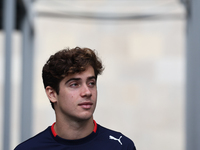 Franco Colapinto of Williams before first practice ahead of the Formula 1 Grand Prix of Azerbaijan at Baku City Circuit in Baku, Azerbaijan...