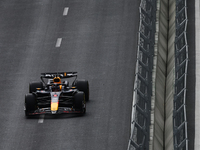 Max Verstappen of Red Bull Racing during first practice ahead of the Formula 1 Grand Prix of Azerbaijan at Baku City Circuit in Baku, Azerba...