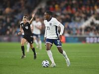 Jamie Bynoe Gittens (21 England) goes forward during the International Friendly match between England Under 21s and Austria Under 21s at Ken...