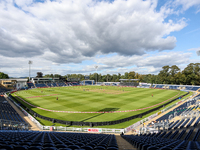 A general view of the ground ahead of the Second Vitality T20 International match between England and Australia at Sofia Gardens in Cardiff,...