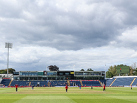 A general view of the ground ahead of the Second Vitality T20 International match between England and Australia at Sofia Gardens in Cardiff,...