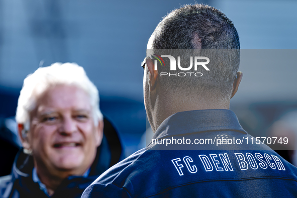 FC Den Bosch trainer David Nascimento during the match between Den Bosch and ADO at De Vliert for the Keuken Kampioen Divisie season 2024-20...