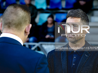 ADO Den Haag trainer Darije Kalezic is present during the match between Den Bosch and ADO at De Vliert for the Keuken Kampioen Divisie seaso...