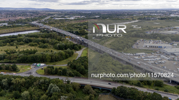 The A19 Tees Viaduct, or Tees Flyover, is a high-level six-lane dual carriageway road bridge in the North East of England, carrying the main...