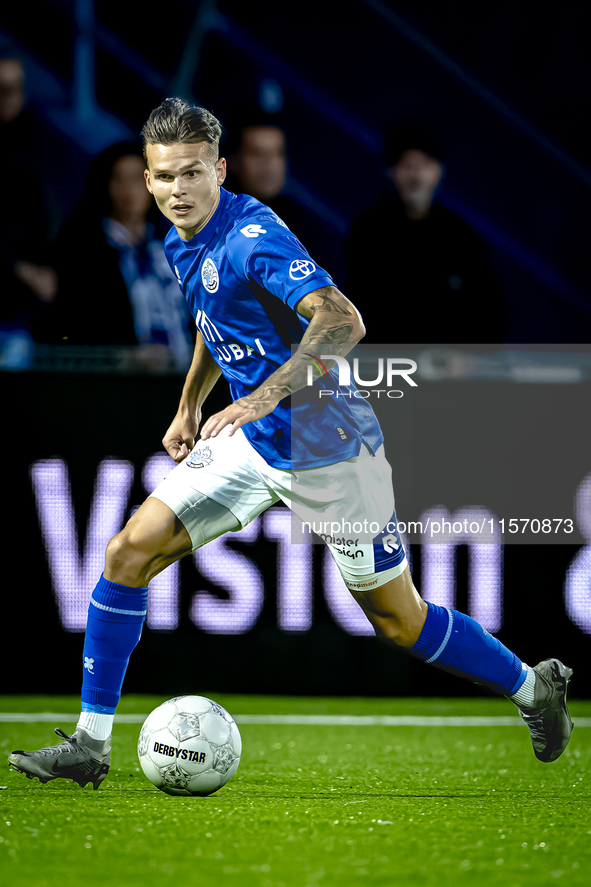 FC Den Bosch player Byron Burgering during the match Den Bosch vs. ADO at De Vliert for the Keuken Kampioen Divisie season 2024-2025 in Den...