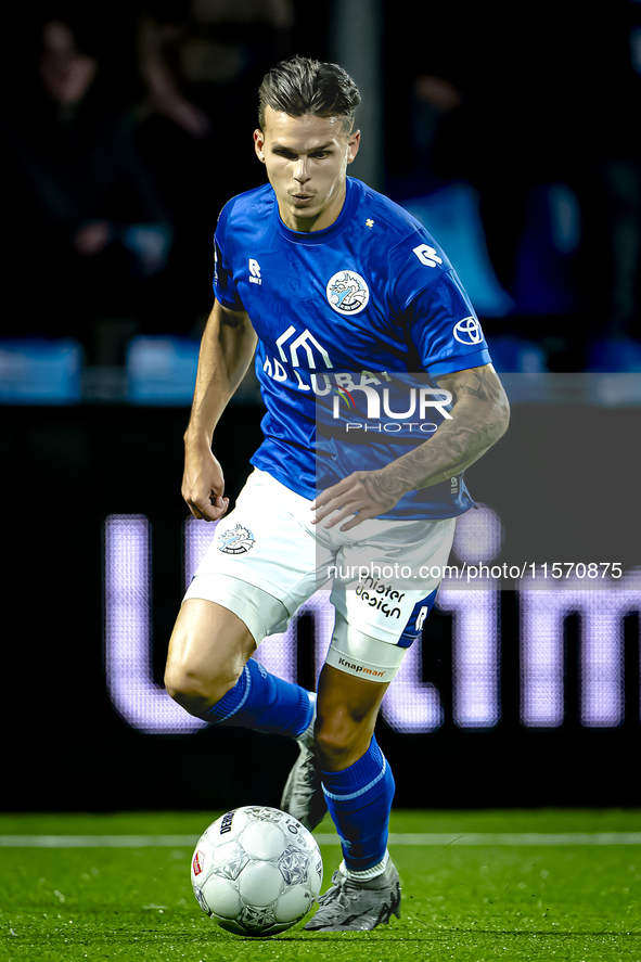 FC Den Bosch player Byron Burgering during the match Den Bosch vs. ADO at De Vliert for the Keuken Kampioen Divisie season 2024-2025 in Den...