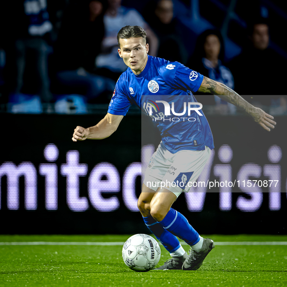 FC Den Bosch player Byron Burgering during the match Den Bosch vs. ADO at De Vliert for the Keuken Kampioen Divisie season 2024-2025 in Den...