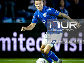 FC Den Bosch player Byron Burgering during the match Den Bosch vs. ADO at De Vliert for the Keuken Kampioen Divisie season 2024-2025 in Den...