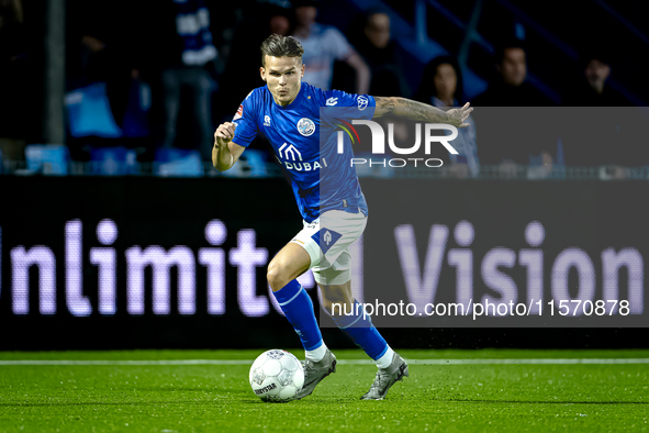 FC Den Bosch player Byron Burgering during the match Den Bosch vs. ADO at De Vliert for the Keuken Kampioen Divisie season 2024-2025 in Den...