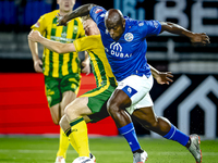 FC Den Bosch player Danzell Gravenberch and ADO Den Haag player Juho Kilo during the match between Den Bosch and ADO at De Vliert for the Ke...