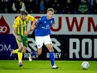 ADO Den Haag player Jordan Lee Bonis and FC Den Bosch player Stan Henderikx during the match between Den Bosch and ADO at De Vliert for the...