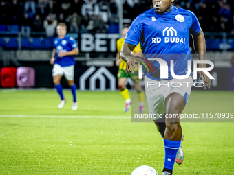 FC Den Bosch player Danzell Gravenberch during the match between Den Bosch and ADO at De Vliert for the Keuken Kampioen Divisie season 2024-...