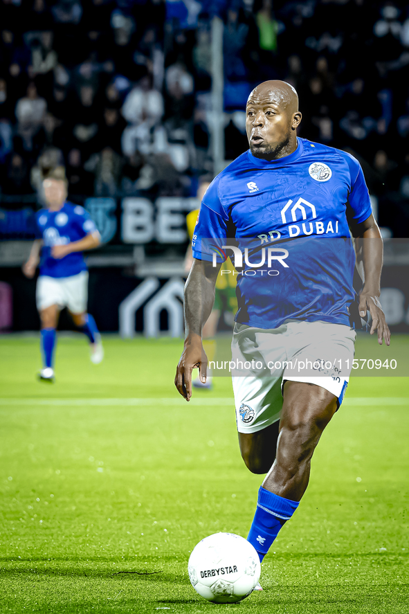 FC Den Bosch player Danzell Gravenberch during the match between Den Bosch and ADO at De Vliert for the Keuken Kampioen Divisie season 2024-...