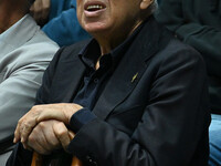 Nicola Pietrangeli during the 2024 Davis Cup Finals Group Stage Bologna match between Italy and Belgium at Unipol Arena in Bologna, Italy, o...