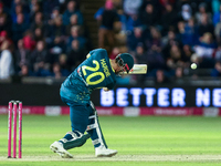 During the Second Vitality T20 International match between England and Australia in Cardiff, Wales, on September 13, 2024. (