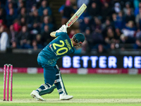 During the Second Vitality T20 International match between England and Australia in Cardiff, Wales, on September 13, 2024. (