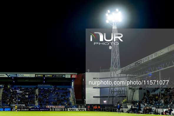 The atmosphere in the stadium during the match between Den Bosch and ADO at De Vliert for the Keuken Kampioen Divisie season 2024-2025 in De...