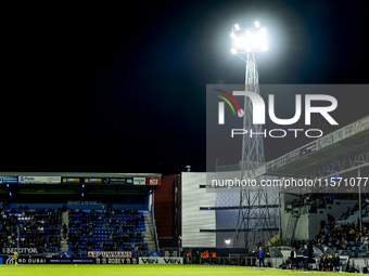 The atmosphere in the stadium during the match between Den Bosch and ADO at De Vliert for the Keuken Kampioen Divisie season 2024-2025 in De...