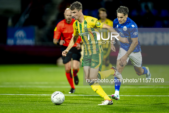 ADO Den Haag player Jari Vlak during the match between Den Bosch and ADO at De Vliert for the Keuken Kampioen Divisie season 2024-2025 in De...