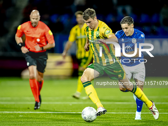 ADO Den Haag player Jari Vlak during the match between Den Bosch and ADO at De Vliert for the Keuken Kampioen Divisie season 2024-2025 in De...