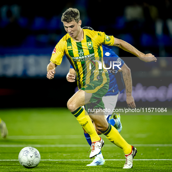 ADO Den Haag player Jari Vlak during the match between Den Bosch and ADO at De Vliert for the Keuken Kampioen Divisie season 2024-2025 in De...