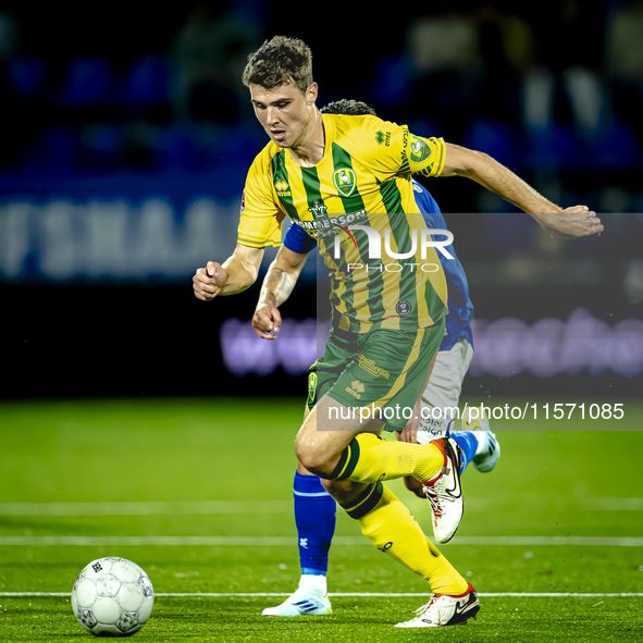 ADO Den Haag player Jari Vlak during the match between Den Bosch and ADO at De Vliert for the Keuken Kampioen Divisie season 2024-2025 in De...