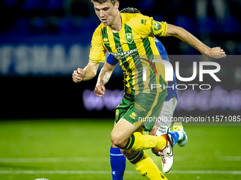 ADO Den Haag player Jari Vlak during the match between Den Bosch and ADO at De Vliert for the Keuken Kampioen Divisie season 2024-2025 in De...