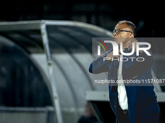 FC Den Bosch trainer David Nascimento is present during the match between Den Bosch and ADO at De Vliert for the Keuken Kampioen Divisie sea...