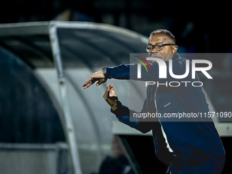 FC Den Bosch trainer David Nascimento is present during the match between Den Bosch and ADO at De Vliert for the Keuken Kampioen Divisie sea...