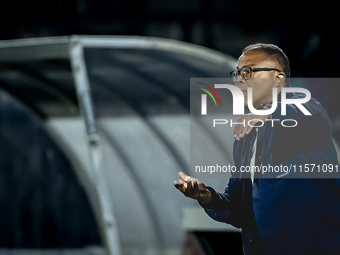 FC Den Bosch trainer David Nascimento is present during the match between Den Bosch and ADO at De Vliert for the Keuken Kampioen Divisie sea...