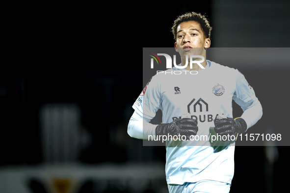 FC Den Bosch goalkeeper Tjemme Bijlsma during the match between Den Bosch and ADO at De Vliert for the Keuken Kampioen Divisie season 2024-2...