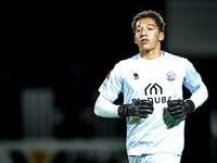 FC Den Bosch goalkeeper Tjemme Bijlsma during the match between Den Bosch and ADO at De Vliert for the Keuken Kampioen Divisie season 2024-2...