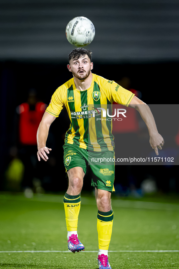 ADO Den Haag player Jordan Lee Bonis during the match Den Bosch vs. ADO at De Vliert for the Keuken Kampioen Divisie season 2024-2025 in Den...