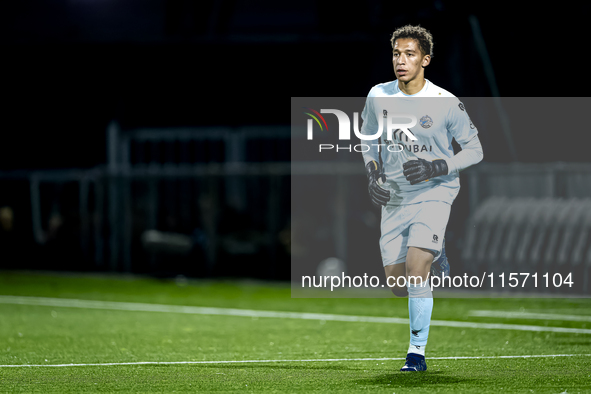 FC Den Bosch goalkeeper Tjemme Bijlsma during the match between Den Bosch and ADO at De Vliert for the Keuken Kampioen Divisie season 2024-2...