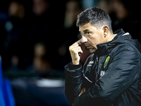 ADO Den Haag trainer Darije Kalezic is present during the match between Den Bosch and ADO at De Vliert for the Keuken Kampioen Divisie seaso...