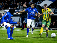 FC Den Bosch player Hicham Acheffay and ADO Den Haag player Daryl van Mieghem during the match between Den Bosch and ADO at De Vliert for th...