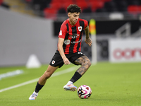 Andre Amaro of Al Rayyan SC plays in the Ooredoo Qatar Stars League 24/25 match between Al Rayyan SC and Al Shahania SC at Ahmad Bin Ali Sta...